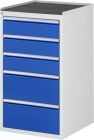 RAU Schubladenschrank Modell L7.4 Breite 580 mm x Tiefe 650 mm x Höhe 1035 mm