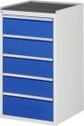 RAU Schubladenschrank Modell L7.5 Breite 580 mm x Tiefe 650 mm x Höhe 1035 mm
