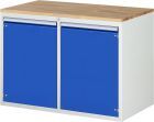 RAU Schubladenschrank Serie 7000 inclusive Buche Arbeitsplatte