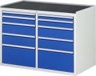 RAU Schubladenschrank Serie 7000 10 Schubladen Größe L Breite 1145 mm
