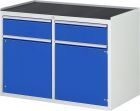 RAU Schubladenschrank Serie 7000 2 Schubladen Größe L 2 Flügeltüren Größe L