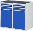 RAU Schubladenschrank Serie 7000 4 Schubladen Größe L 2 Flügeltüren Größe L