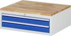 RAU Schubladenschrank Serie 7000 2 Schubladen Größe XL Breite 770 mm