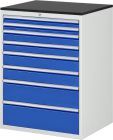 RAU Schubladenschrank Serie 7000 8 Schubladen Größe XL Breite 770 mm