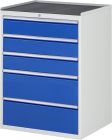 RAU Schubladenschrank Serie 7000 5 Schubladen Größe XL Breite 770 mm