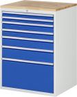 RAU Schubladenschrank Serie 7000 7 Schubladen Größe XL Breite 770 mm