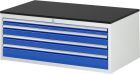 RAU Schubladenschrank Serie 7000 inclusive Arbeitsplatte Melaminharz