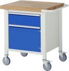 RAU Fahrbare Werkbank Modell 8152 Breite 750 mm x Tiefe 700 mm x Höhe 880 mm