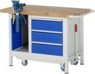 RAU Absenkbare Werkbank 8000 Modell 8183 Breite 1250 mm