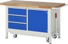 RAU Absenkbare Werkbank 8000 - Modell 8468 Breite 1250 mm