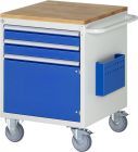 RAU Montagewagen Serie 7000 Breite 580 mm inklusive Buche Arbeitsplatte
