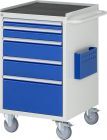 RAU Montagewagen L5.2 B580 x T650 x H975 mm, Gestell RAL7035, Ausstatung RAL5010