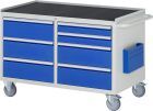 RAU Montagewagen Serie 7000 7 Schubladen Größe L Breite 1145 mm