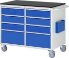 RAU Montagewagen Serie 7000 8 Schubladen Größe L Breite 1145 mm