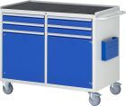 RAU Montagewagen Serie 7000 4 Schubladen Größe L 2 Flügeltüren Größe L