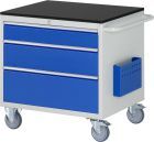 RAU Montagewagen Serie 7000 3 Schubladen Größe XL Breite 770 mm