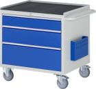RAU Montagewagen Serie 7000 3 Schubladen Größe XL Breite 770 mm