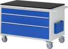RAU Montagewagen Serie 7000 3 Schubladen Größe XXL Breite 1145 mm