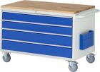 RAU Montagewagen XXL3.6 B1145 x T650 x H795 mm, Gestell RAL7035, Ausstatung RAL5010