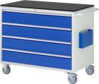 RAU Montagewagen Serie 7000 4 Schubladen Größe XXL Breite 1145 mm