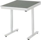 RAU Arbeitstisch Serie adlatus 150 Breite 750 x Tiefe 1000 mm, Farbe Gestell RAL7035