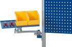 RAU Schwenkarm mit Tablar und 3 Gelenken Farbe Gestell RAL5010