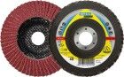 Klingspor SMT 924 Schleifmopteller Keramik, 125 x 22,23 mm Korn 80 gewölbt