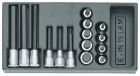 GEDORE Satz Schraubendrehereinsätze 1/2" in 1/3 ES-Modul