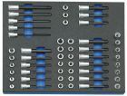 GEDORE Steckschlüssel-Satz 3/8 in Check-Tool-Modul 52-tlg