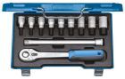 GEDORE Schraubendreher-Satz 1/2" 11-tlg Innen-6-kt 5-17mm