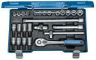 GEDORE Steckschlüssel-Satz 3/8" 26-tlg 6-kant IN-IS-PH