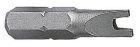 KRAFTWERK 1/4" Spanner Bit 25 mm 6 mm, 5 Stk.