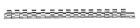 KRAFTWERK Stecknuss Schiene 3/8" mit 16 Clips