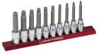 KRAFTWERK Loch-RIBE-Bit-Stecknusssatz 1/2" 100mm 10 Teile