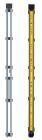 Nedo LED-Latten-Beleuchtung Invarlatte 2m Montage-Set komplett für LEICA-BC