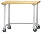 Anke Arbeitstisch fahrbar 1270x800x900mm Kunststoffschichtplatte 401.707