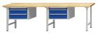 Anke Kombiwerkbank 632V Serie V 2800mm verzinkte Stahlblechplatte Art. 411.262