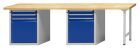 Anke Kombiwerkbank 902V Serie V 2800mm verzinkte Stahlblechplatte 411.415