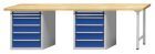 Anke Kombiwerkbank 911V Serie V 2800mm Kunststoffschichtplatte 411.485