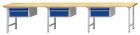 Anke Kombiwerkbank 541V Serie V 4050mm Buche Massiv Platte 411.603