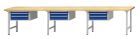Anke Kombiwerkbank 542V Serie V 4050mm Buche Massiv Platte 411.617
