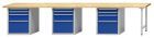 Anke Kombiwerkbank 927V Serie V 4050mm Kunststoffschichtplatte 411.823