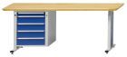 Anke Kombiwerkbank 724VC Serie VC 2030mm Kunststoffschichtplatte 430.147