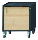 Anke Rollcontainer Modell 50V Serie VH 660 Wanne mit Antirutschmatte 450.600