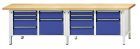 ANKE Kastenwerkbank 2800 mm, 2800 x 700 x 850 mm