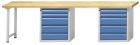 Anke Kombiwerkbank 906E Serie E 2800 Buche Massiv Platte 511.140