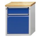 Anke Beistellschrank 665x650x840mm (BxTxH) RAL 7035/5010 BMP 40 mm