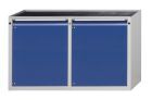 Anke Beistellschrank 1280x650x850mm (BxTxH) RAL 7035/5010 BMP 50 mm