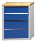 Anke Schubladenschrank 3003V Serie V 760 Wanne mit Antirutschmatte 610.004