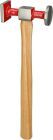 KS Tools Karosserie-Standard-Hammer, groß rund/eckig/gewölbt, 325mm